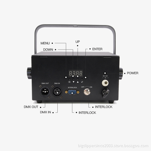 Bigdipper new arrival grating laser machine rgb lasers KM003RGB use for dj stage with interlock for Party Wedding Disco Perf